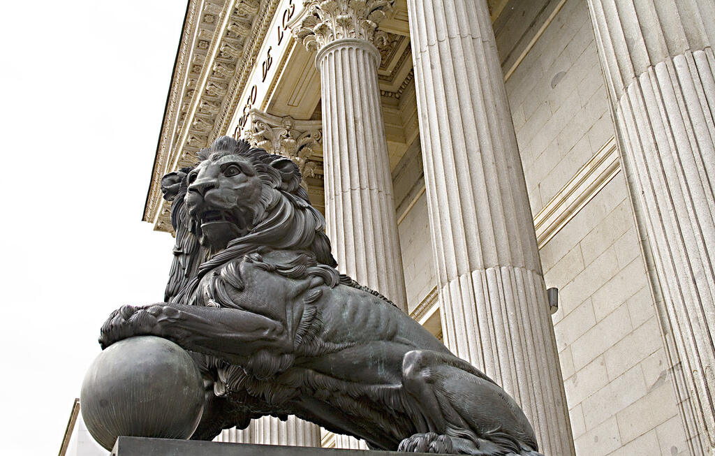 Edificio del Congreso de los Diputados, en Madrid